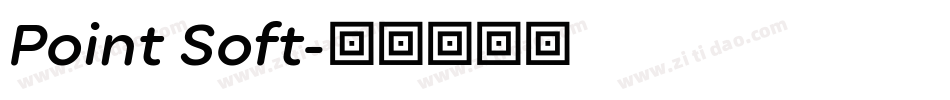 Point Soft字体转换